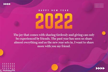 The Best Free Happy New Year 2022 Greeting Card Creator
