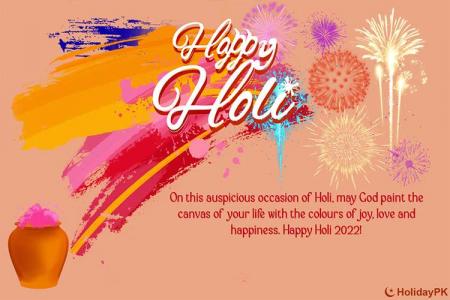 Colorful Holi Festival Traditional Greeting Cards Images Download