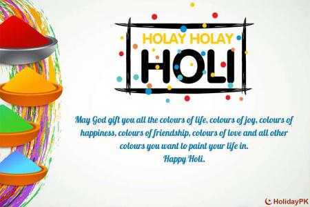 Download Happy Holi Greeing Wishes Cards Online Free