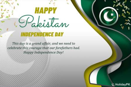 Best Pakistan Independence Day Wishes Card Images Download