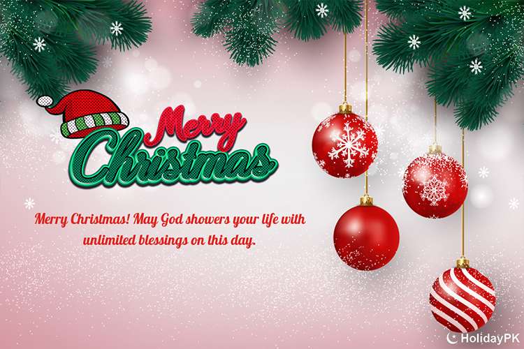 Customize Gorgeous Merry Christmas Greeting Cards Online
